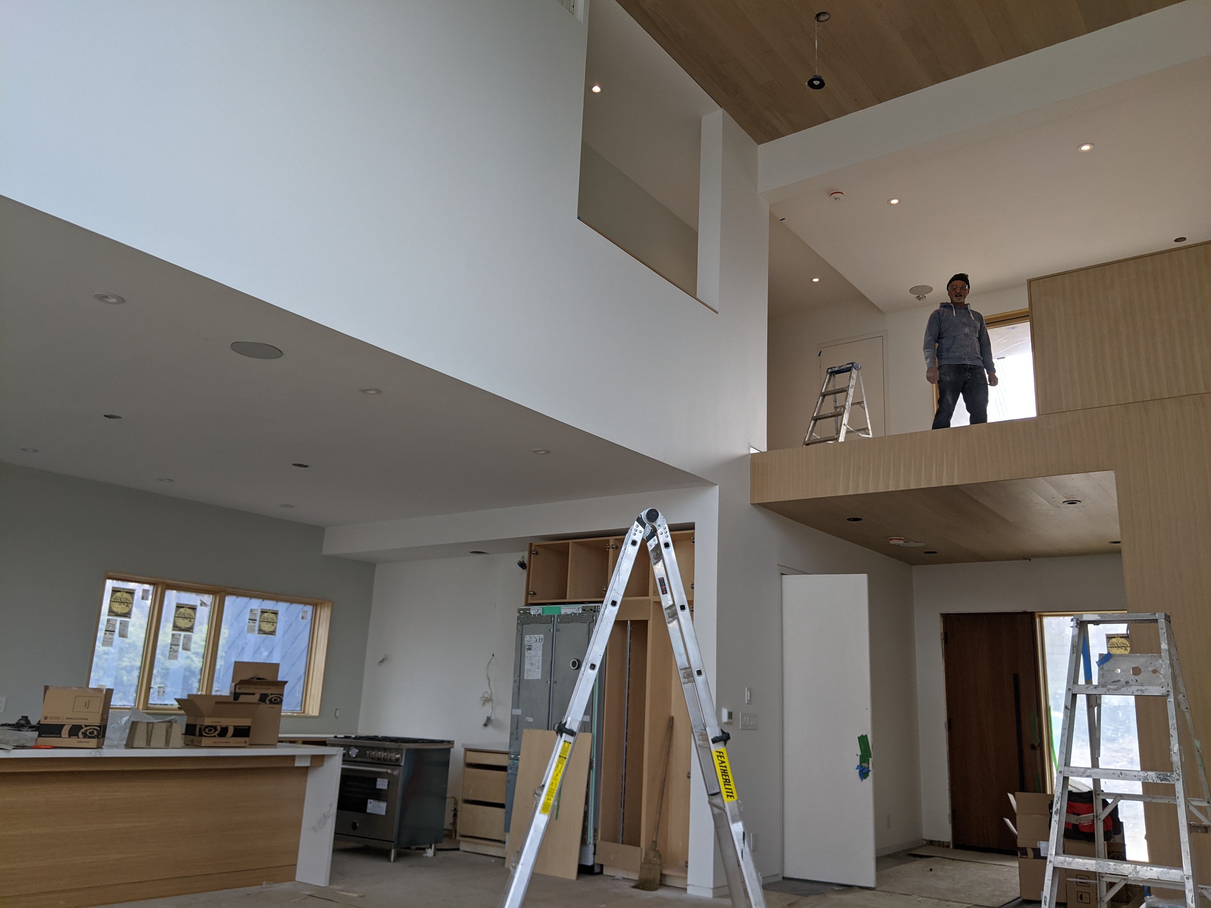 Double-Height Interior