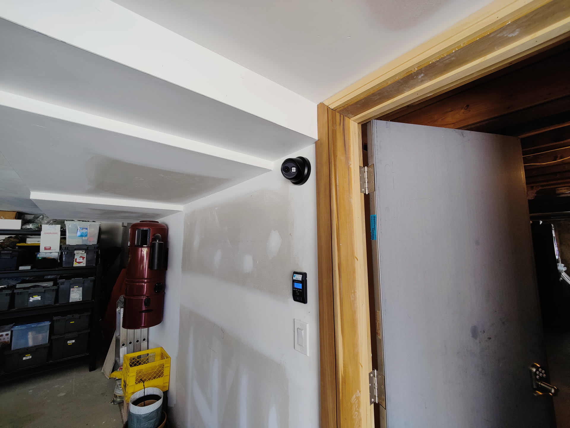 Garage Camera & Keypad