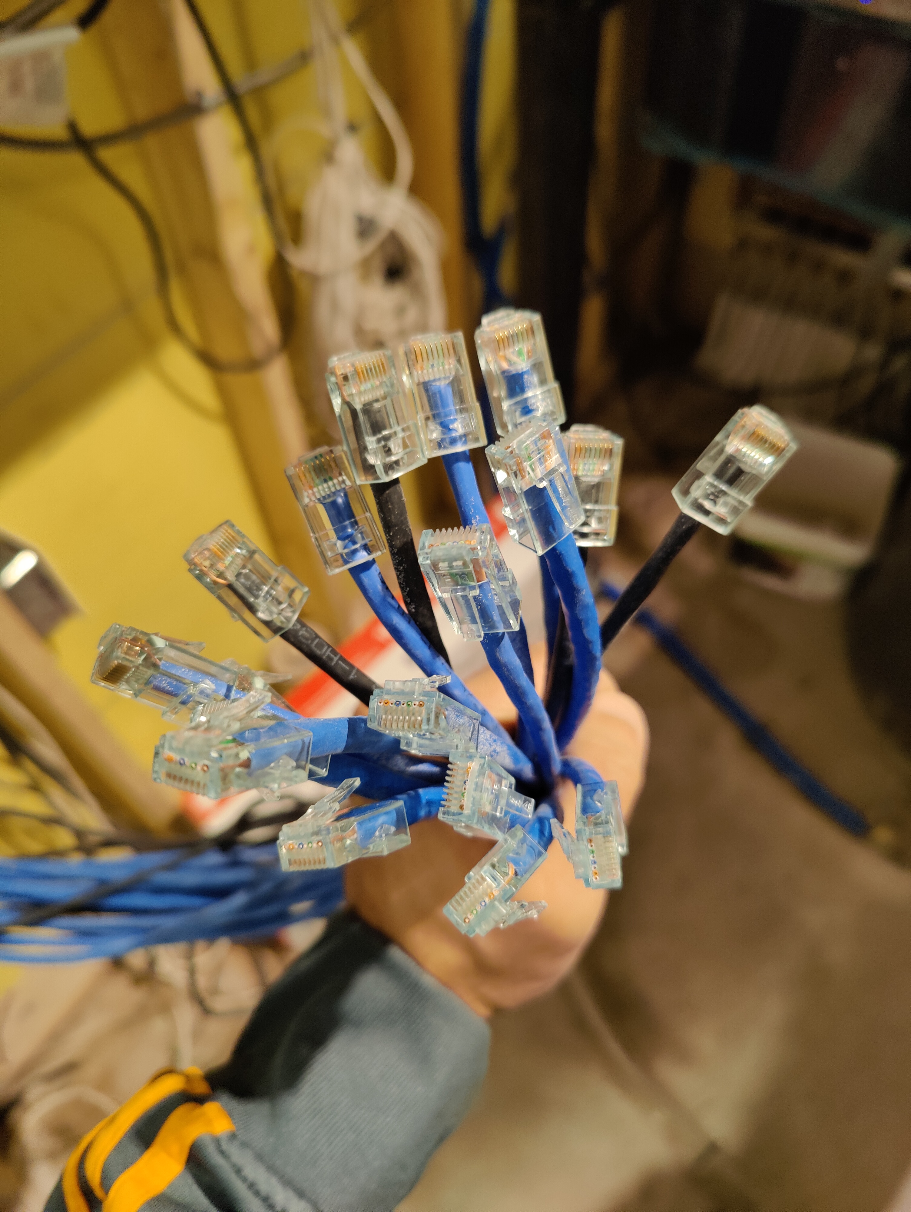 Hand-Terminated Ethernet